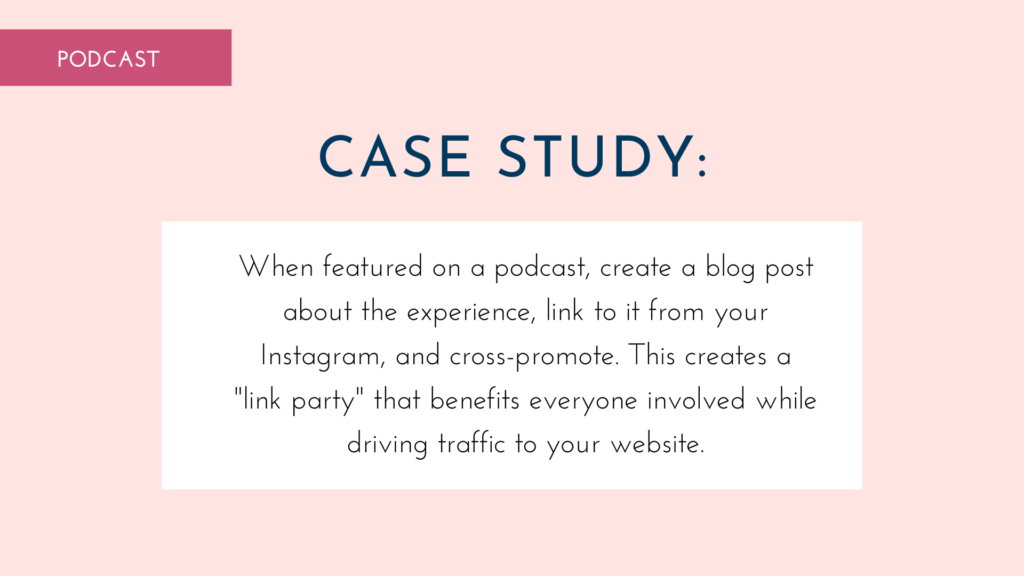 case study for podcast