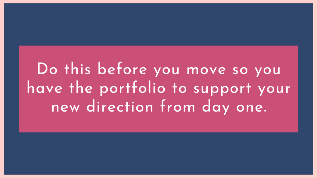 a note to do this before relocating your photography business