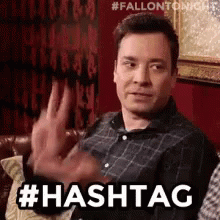 jimmy fallon meme on hashtags