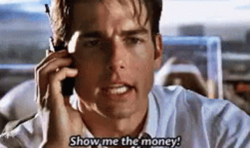 funny meme show me the money