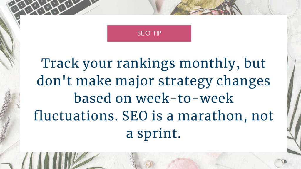 seo tip for tracking your rankings how long does seo take to work