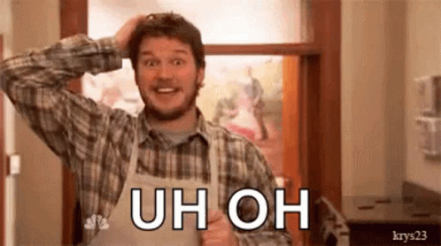 funny meme uh oh chris pratt