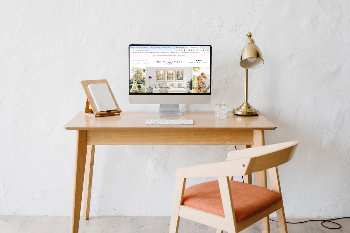 computer shot of a blog post